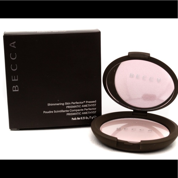 BECCA Shimmering Skin Perfector Pressed Highlighter Prismatic Amethyst - Picture 3 of 16